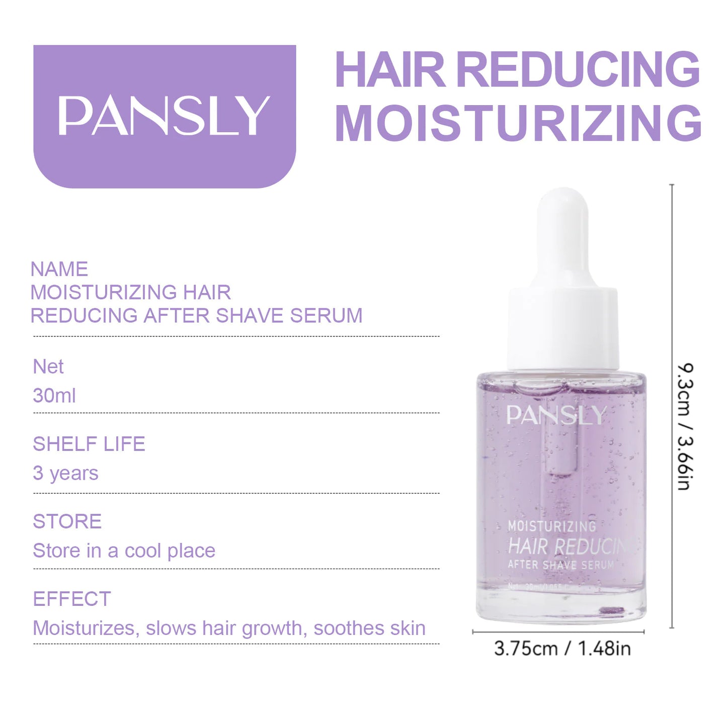 Moisturizing Hair Reducing Serum